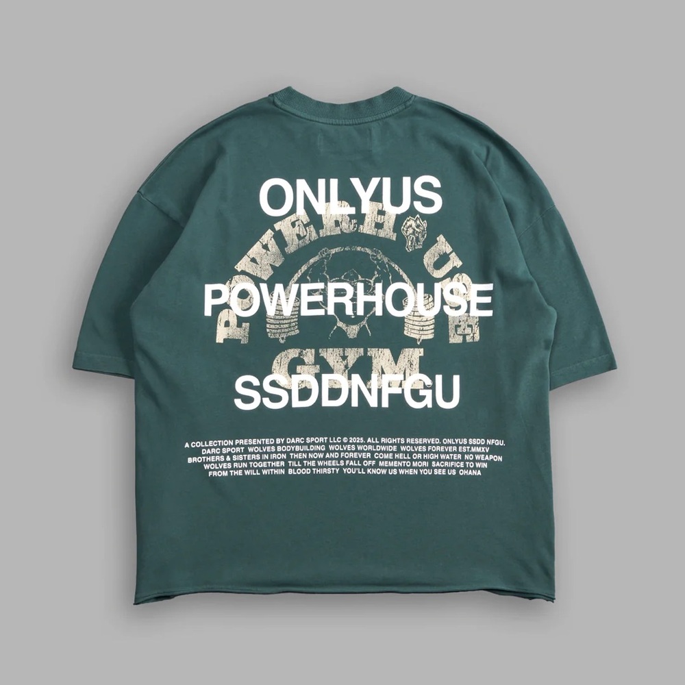 SOLD OUT: Darc sport x civil regime x powerhouse x tee shirt